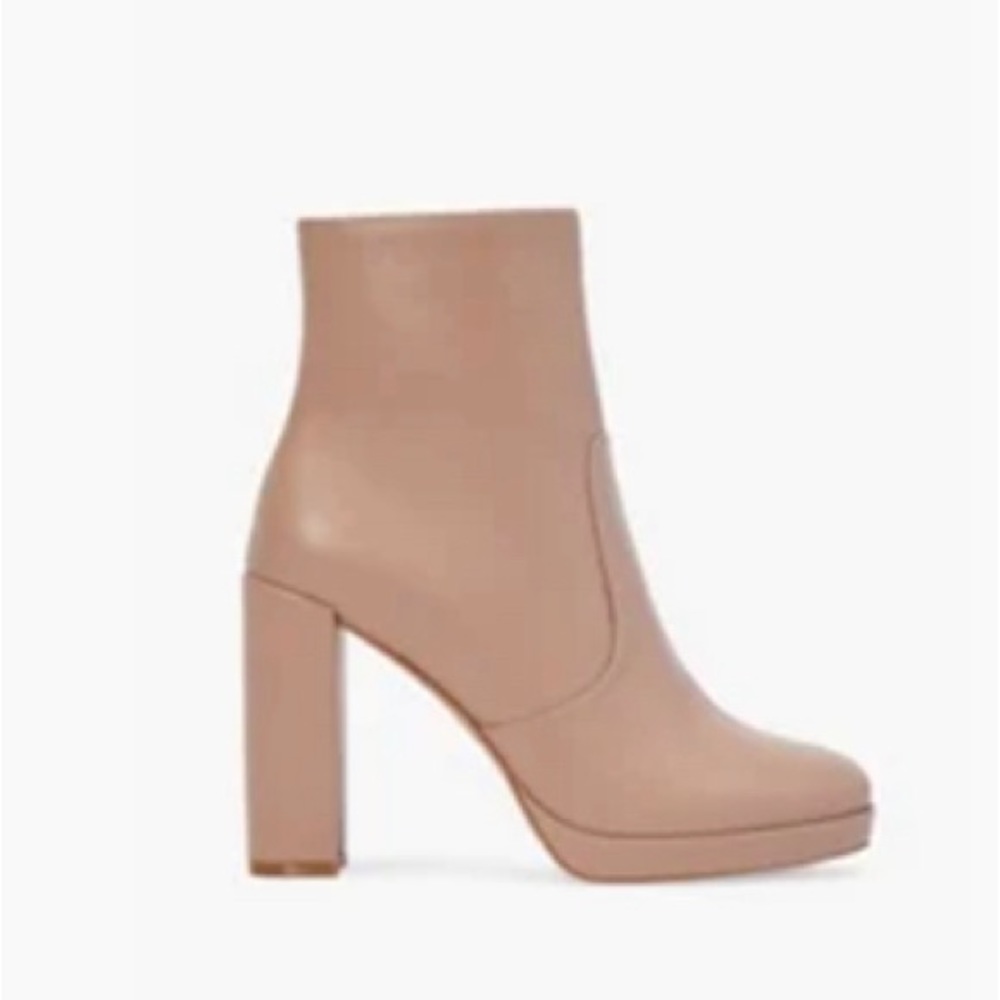 Ilsa Platform Heeled-Bootie